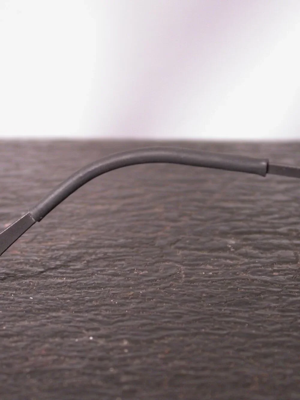 Lindberg Dark Gray Strip Titanium Modern Eyeglasses Frames Made in Denmark